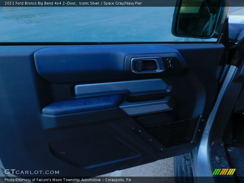Iconic Silver / Space Gray/Navy Pier 2021 Ford Bronco Big Bend 4x4 2-Door