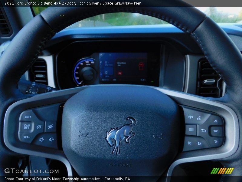  2021 Bronco Big Bend 4x4 2-Door Steering Wheel