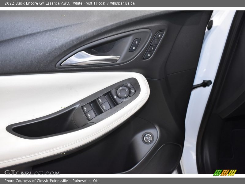 White Frost Tricoat / Whisper Beige 2022 Buick Encore GX Essence AWD