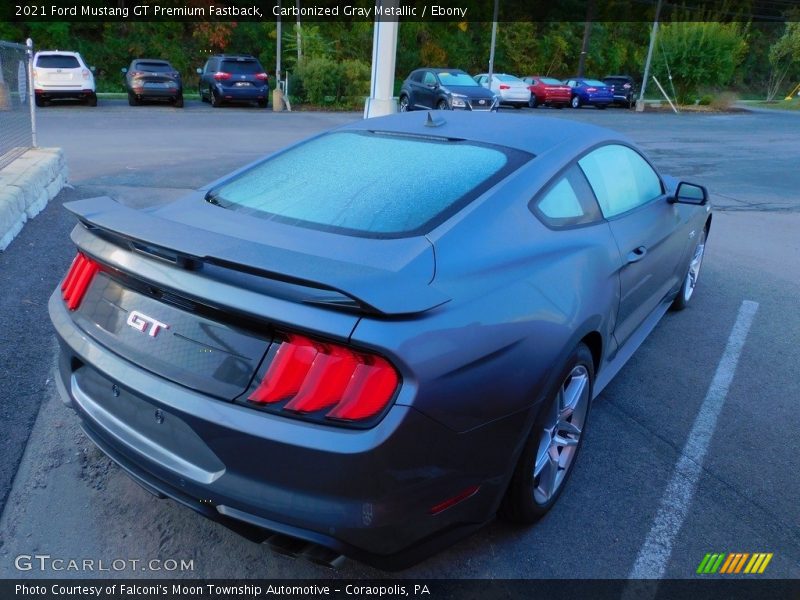 Carbonized Gray Metallic / Ebony 2021 Ford Mustang GT Premium Fastback