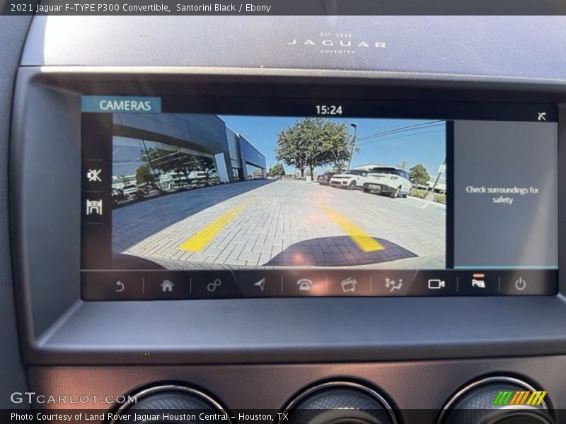 Santorini Black / Ebony 2021 Jaguar F-TYPE P300 Convertible