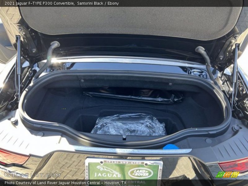 Santorini Black / Ebony 2021 Jaguar F-TYPE P300 Convertible