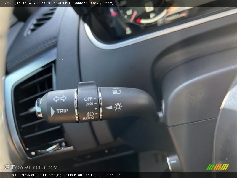 Santorini Black / Ebony 2021 Jaguar F-TYPE P300 Convertible