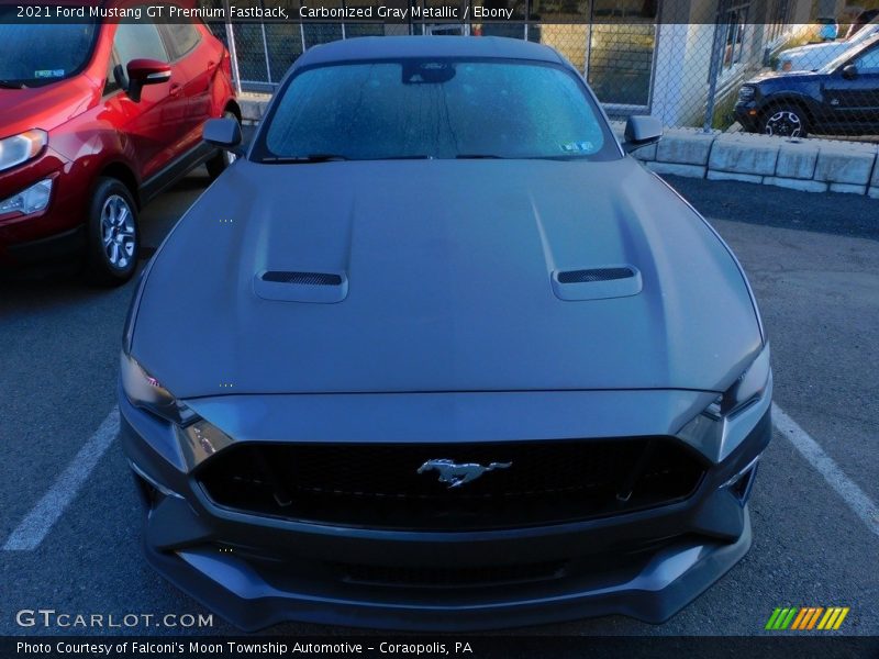 Carbonized Gray Metallic / Ebony 2021 Ford Mustang GT Premium Fastback