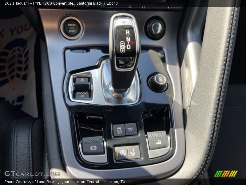 Santorini Black / Ebony 2021 Jaguar F-TYPE P300 Convertible