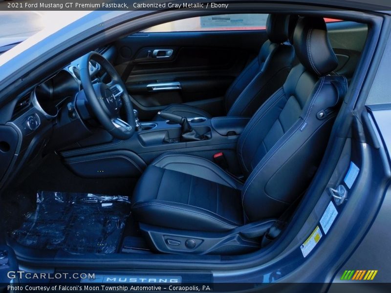 Carbonized Gray Metallic / Ebony 2021 Ford Mustang GT Premium Fastback
