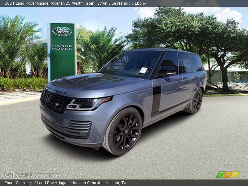 Byron Blue Metallic / Ebony 2021 Land Rover Range Rover P525 Westminster
