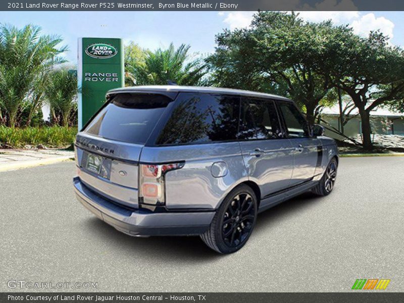Byron Blue Metallic / Ebony 2021 Land Rover Range Rover P525 Westminster