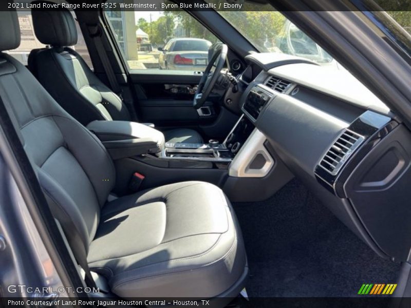 Byron Blue Metallic / Ebony 2021 Land Rover Range Rover P525 Westminster