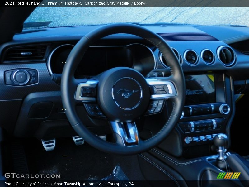 Carbonized Gray Metallic / Ebony 2021 Ford Mustang GT Premium Fastback