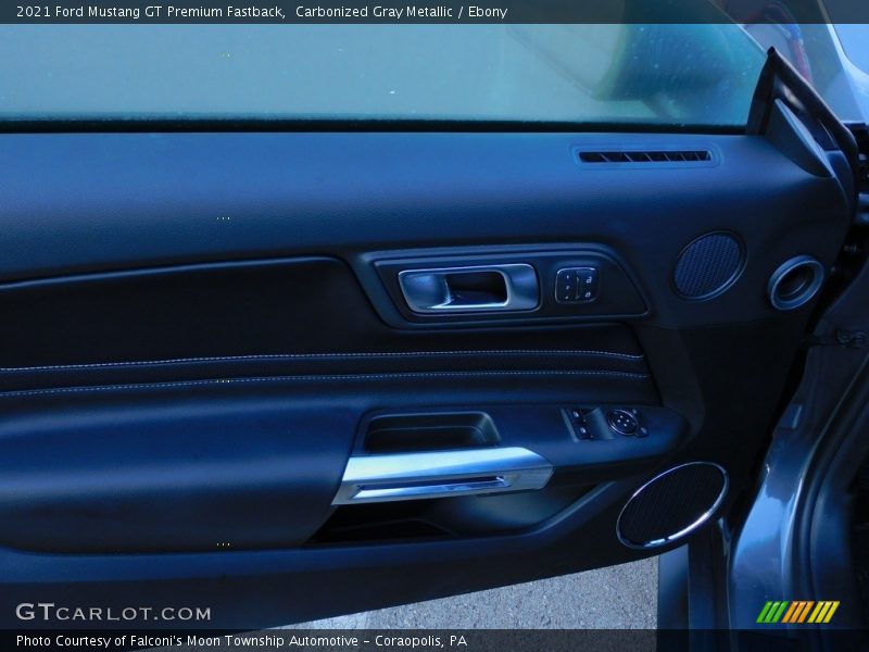 Carbonized Gray Metallic / Ebony 2021 Ford Mustang GT Premium Fastback