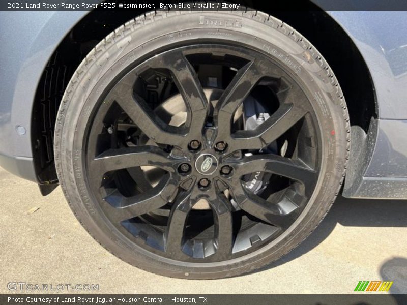 Byron Blue Metallic / Ebony 2021 Land Rover Range Rover P525 Westminster
