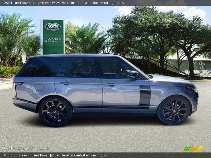 Byron Blue Metallic / Ebony 2021 Land Rover Range Rover P525 Westminster
