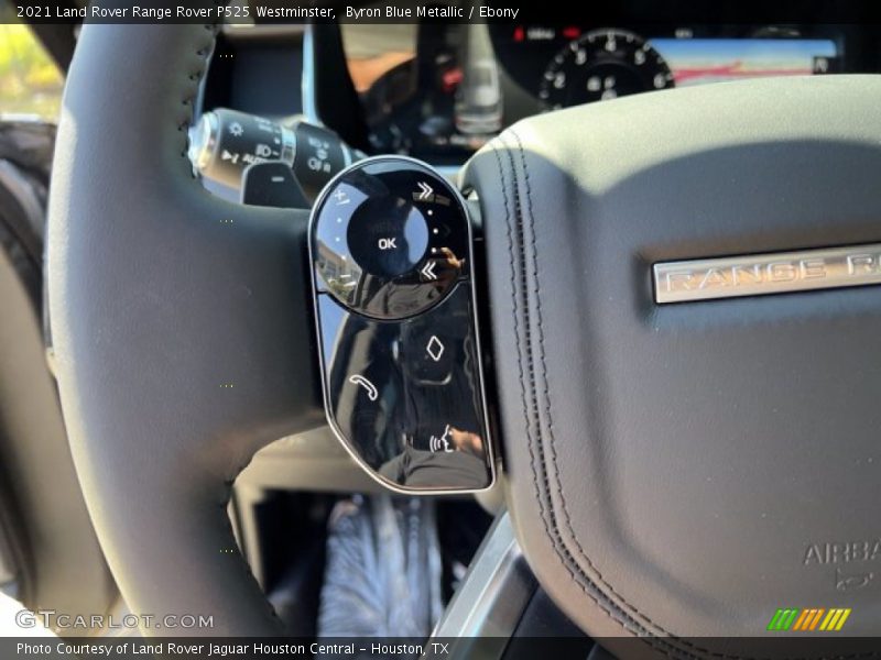 Byron Blue Metallic / Ebony 2021 Land Rover Range Rover P525 Westminster