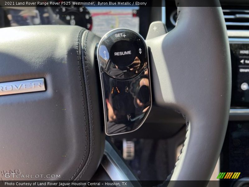 Byron Blue Metallic / Ebony 2021 Land Rover Range Rover P525 Westminster