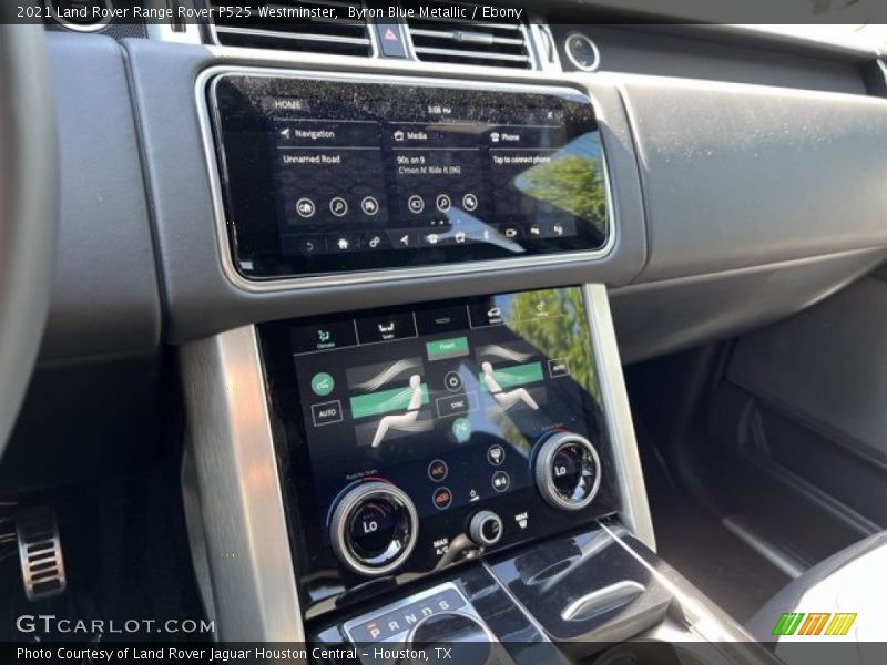 Byron Blue Metallic / Ebony 2021 Land Rover Range Rover P525 Westminster