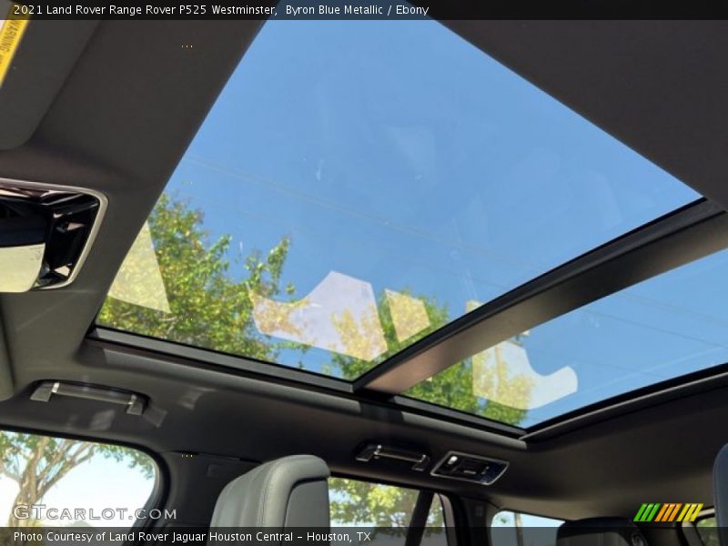 Byron Blue Metallic / Ebony 2021 Land Rover Range Rover P525 Westminster