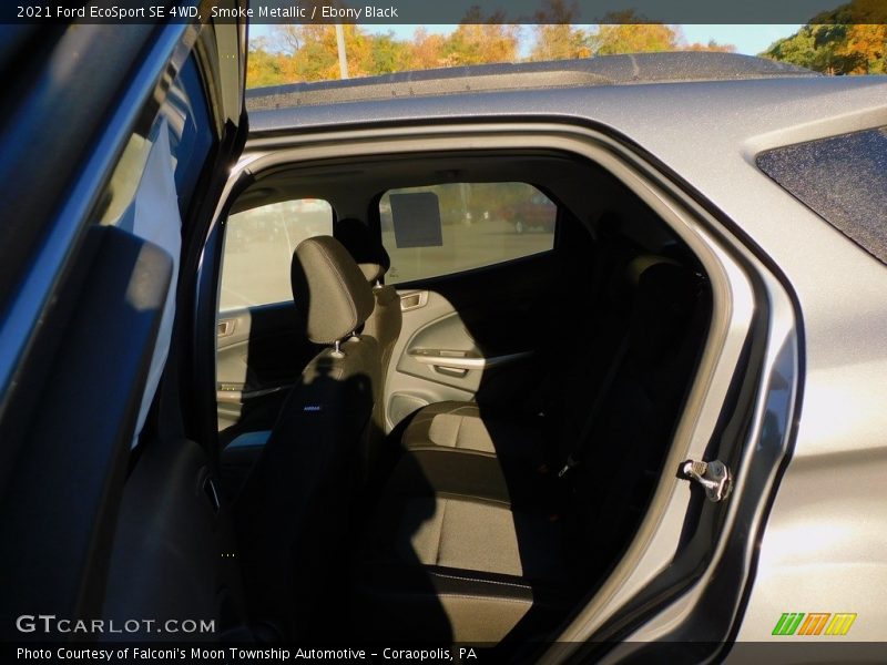 Smoke Metallic / Ebony Black 2021 Ford EcoSport SE 4WD