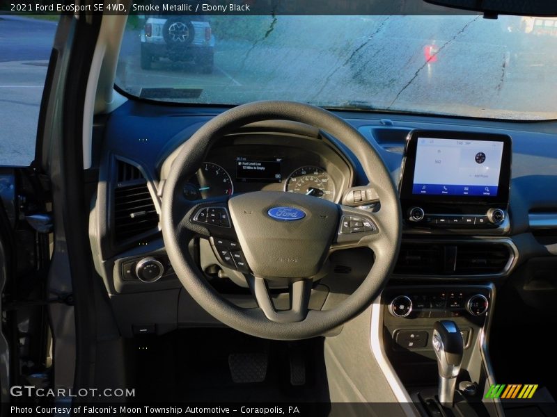Smoke Metallic / Ebony Black 2021 Ford EcoSport SE 4WD