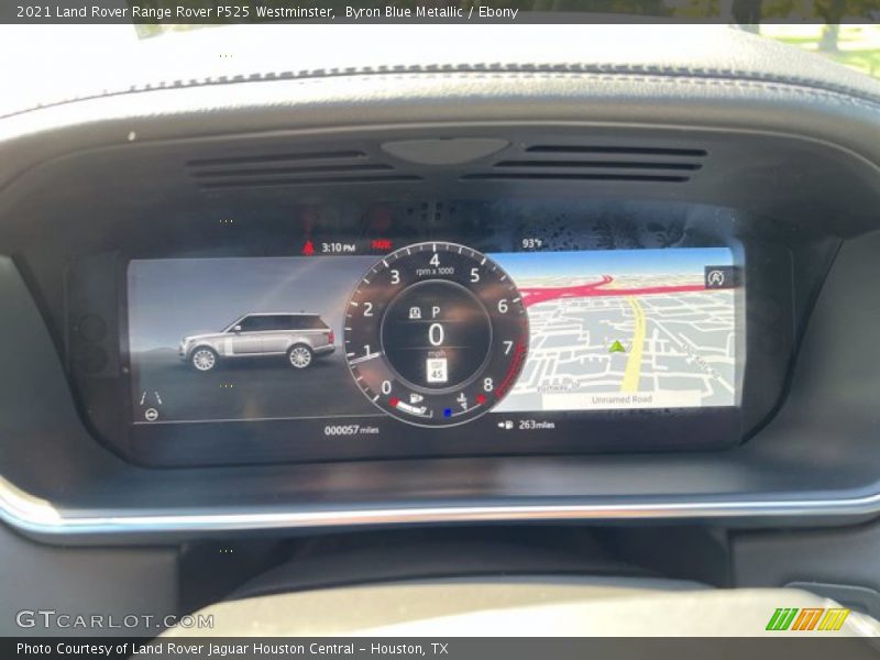 Byron Blue Metallic / Ebony 2021 Land Rover Range Rover P525 Westminster