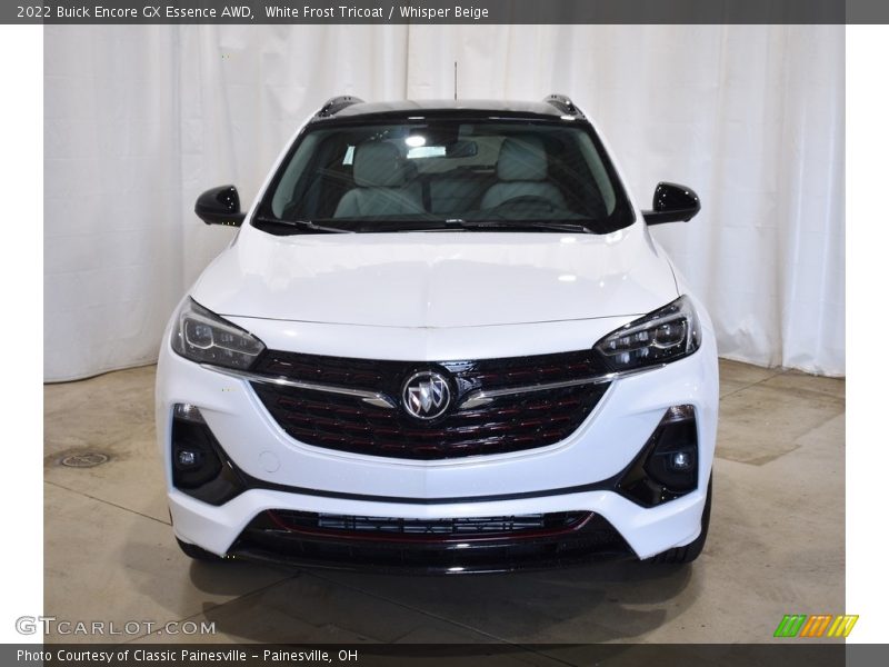 White Frost Tricoat / Whisper Beige 2022 Buick Encore GX Essence AWD