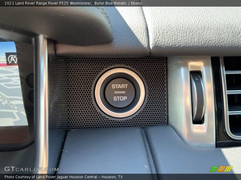 Byron Blue Metallic / Ebony 2021 Land Rover Range Rover P525 Westminster
