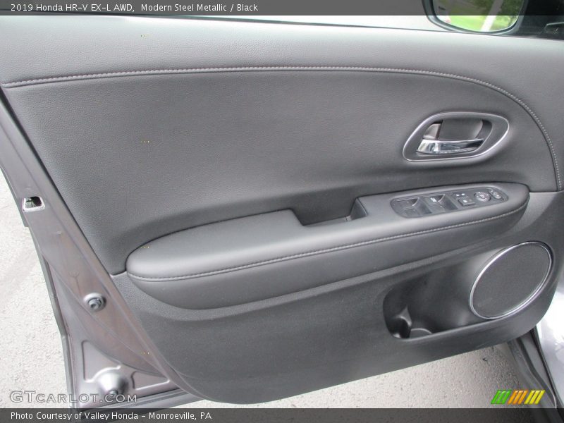 Modern Steel Metallic / Black 2019 Honda HR-V EX-L AWD
