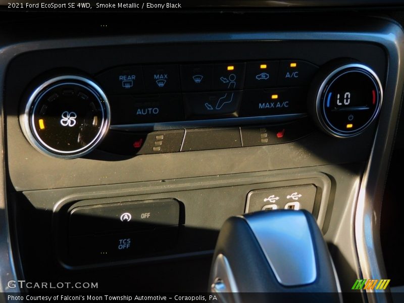 Smoke Metallic / Ebony Black 2021 Ford EcoSport SE 4WD