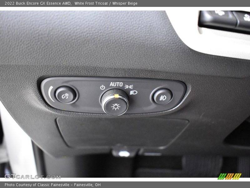 White Frost Tricoat / Whisper Beige 2022 Buick Encore GX Essence AWD