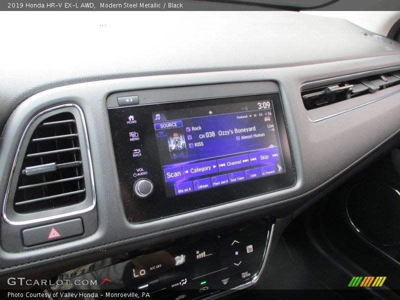 Modern Steel Metallic / Black 2019 Honda HR-V EX-L AWD