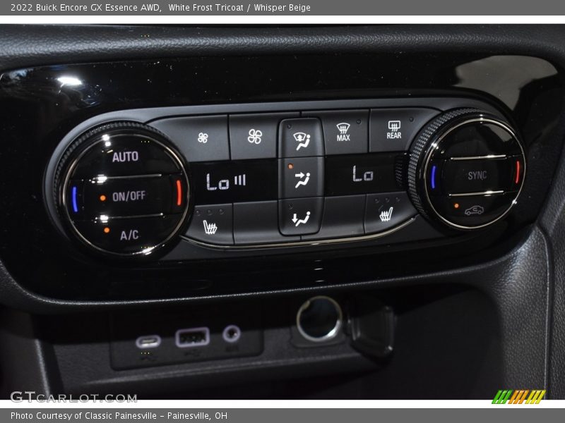 White Frost Tricoat / Whisper Beige 2022 Buick Encore GX Essence AWD