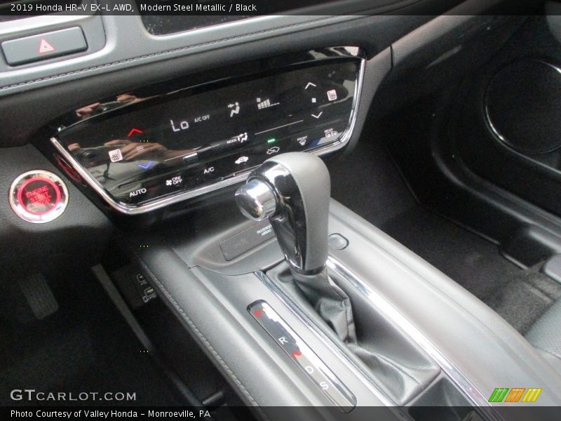 Modern Steel Metallic / Black 2019 Honda HR-V EX-L AWD