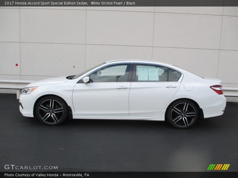 White Orchid Pearl / Black 2017 Honda Accord Sport Special Edition Sedan