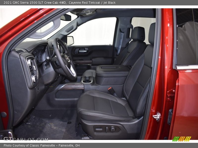 Cayenne Red Tintcoat / Jet Black 2021 GMC Sierra 1500 SLT Crew Cab 4WD