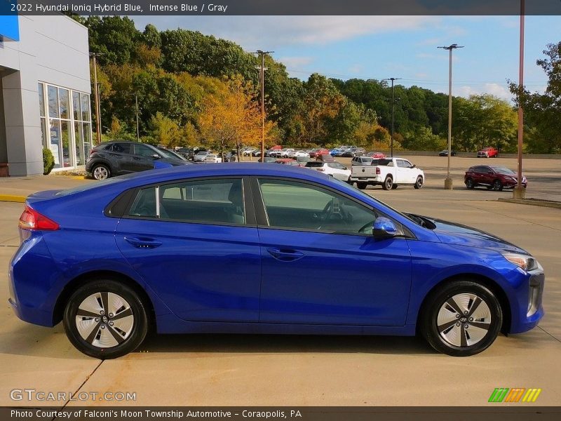  2022 Ioniq Hybrid Blue Intense Blue