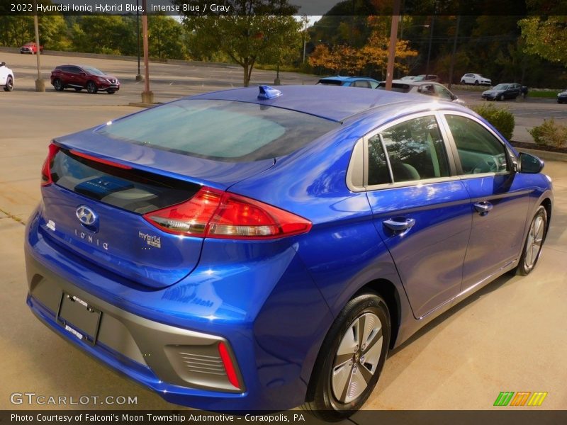 Intense Blue / Gray 2022 Hyundai Ioniq Hybrid Blue