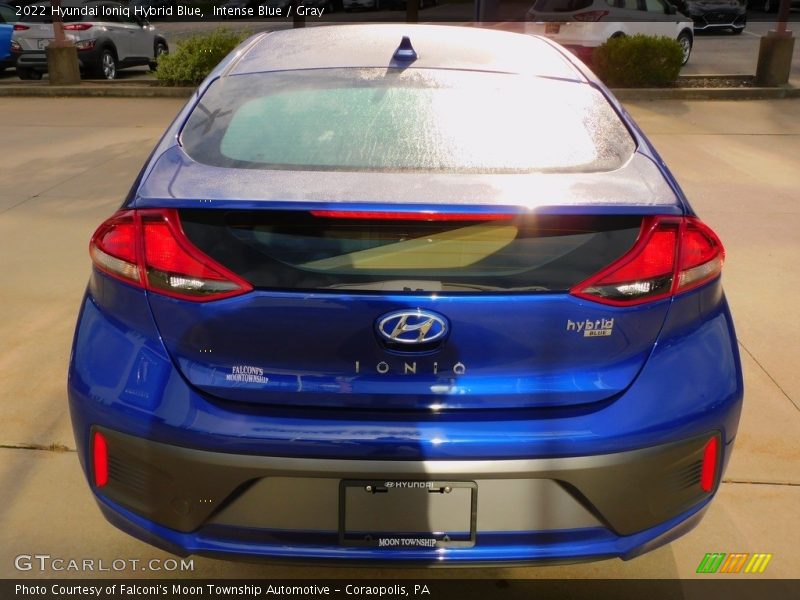 Intense Blue / Gray 2022 Hyundai Ioniq Hybrid Blue