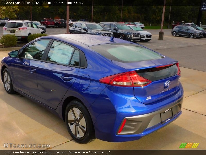 Intense Blue / Gray 2022 Hyundai Ioniq Hybrid Blue