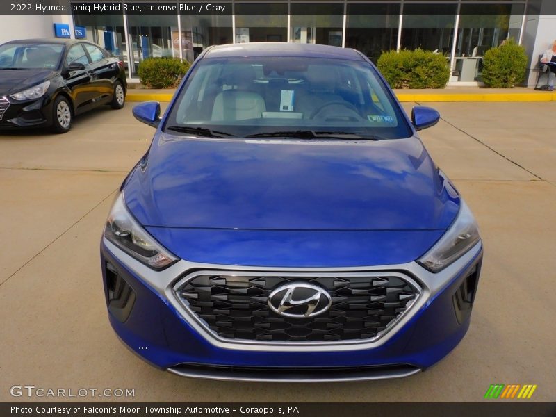 Intense Blue / Gray 2022 Hyundai Ioniq Hybrid Blue