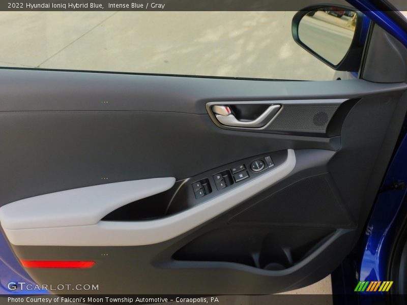 Door Panel of 2022 Ioniq Hybrid Blue