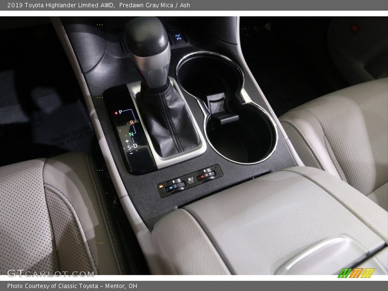 Predawn Gray Mica / Ash 2019 Toyota Highlander Limited AWD