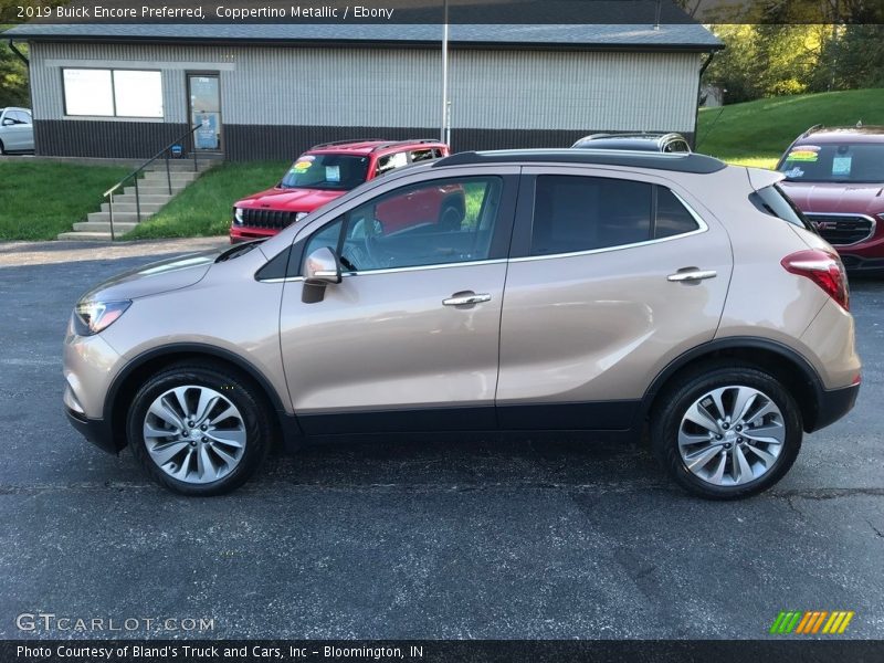 Coppertino Metallic / Ebony 2019 Buick Encore Preferred