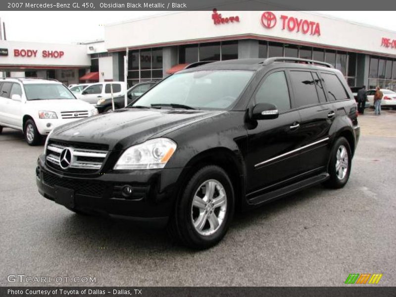 Obsidian Black Metallic / Black 2007 Mercedes-Benz GL 450