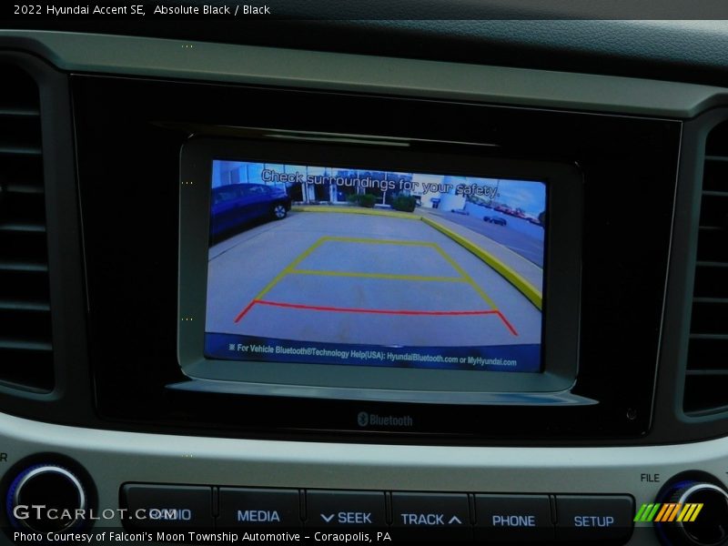 Absolute Black / Black 2022 Hyundai Accent SE