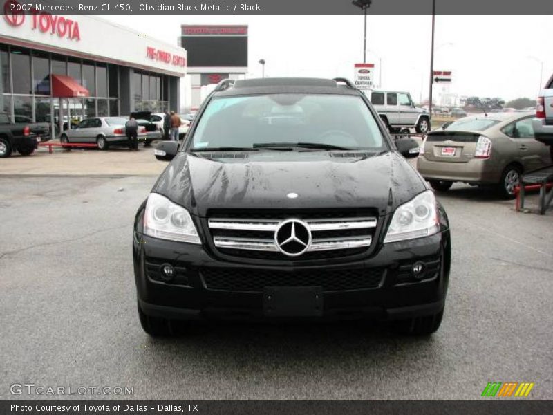 Obsidian Black Metallic / Black 2007 Mercedes-Benz GL 450