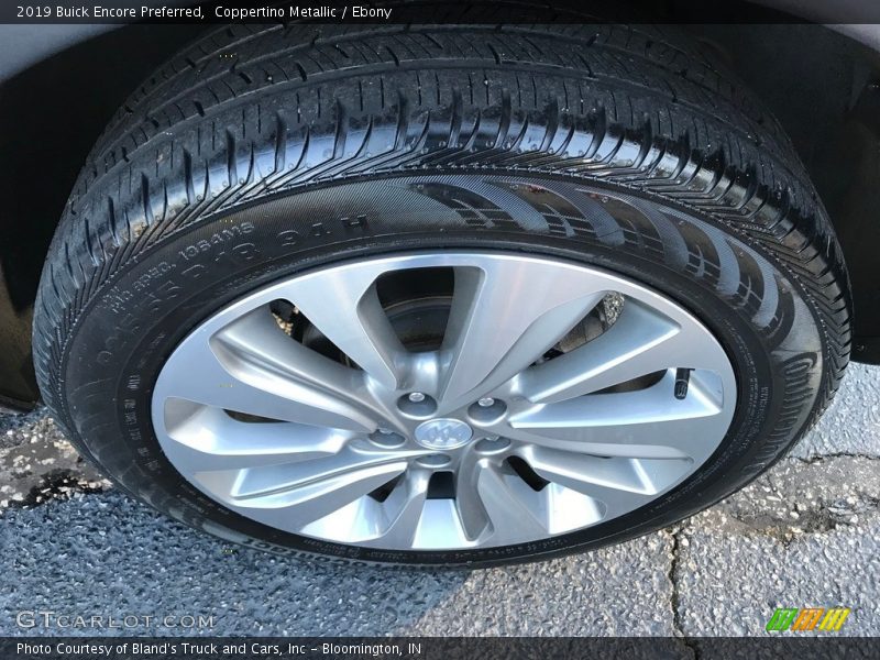 Coppertino Metallic / Ebony 2019 Buick Encore Preferred