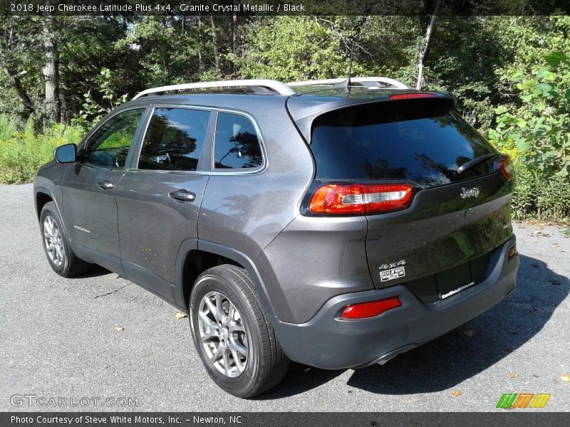 Granite Crystal Metallic / Black 2018 Jeep Cherokee Latitude Plus 4x4