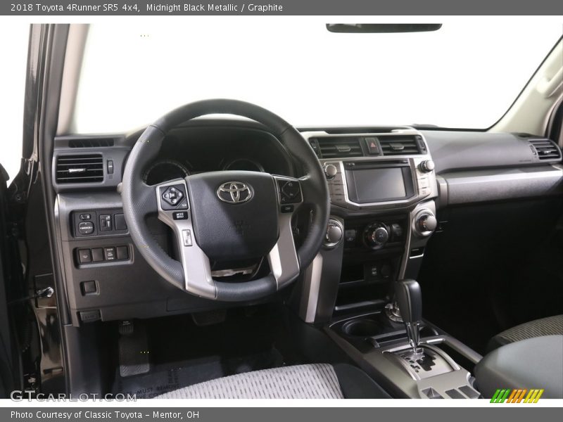 Midnight Black Metallic / Graphite 2018 Toyota 4Runner SR5 4x4