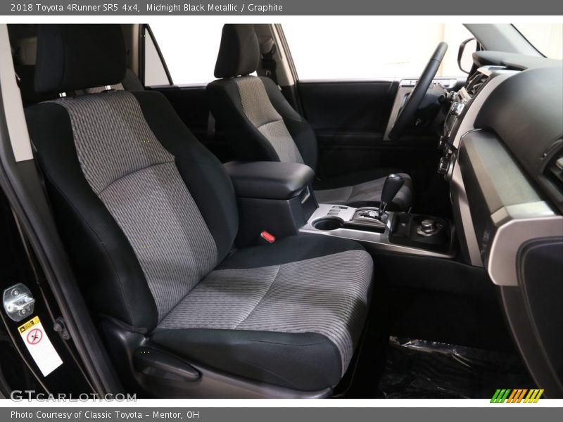Midnight Black Metallic / Graphite 2018 Toyota 4Runner SR5 4x4