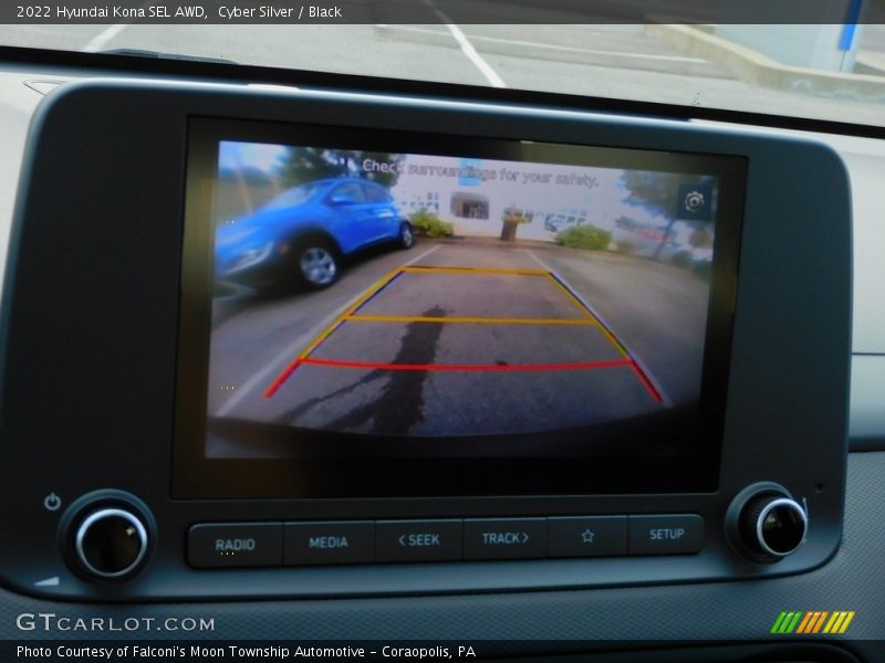 Cyber Silver / Black 2022 Hyundai Kona SEL AWD